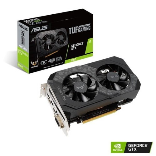 Asus Karta graficzna GTX 1650 PH OC 4G D6-P GAMING 128bit GDDR6 HDMI/DVI/DP