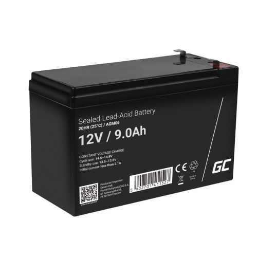Green Cell Akumulator żelowy 12V 9Ah