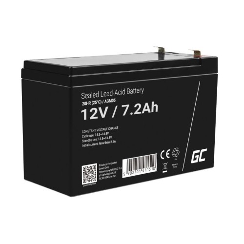 Green Cell Akumulator żelowy 12V 7.2Ah