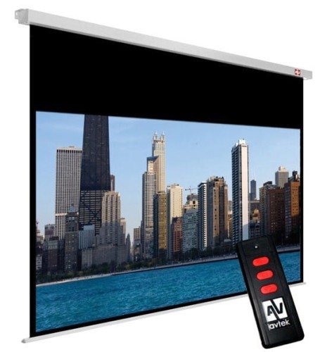 AVTek Ekran elektryczny Cinema Electric 200, 16:9, 200 x 200 cm, powierzchnia biała, matowa
