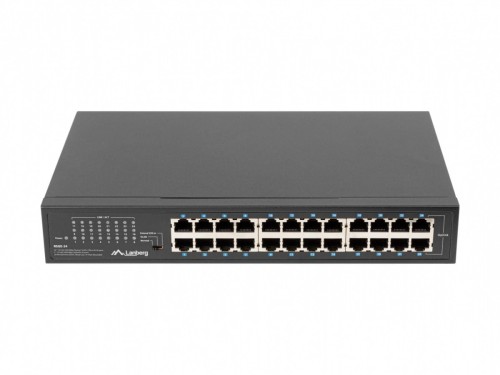 LANBERG Switch 24X 1GB Gigabit Ethernet rack RSGE-24