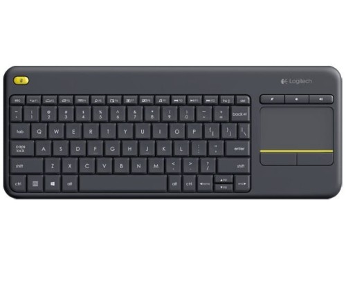 Logitech K400 Plus Wireless Touch Keyboard Czarna