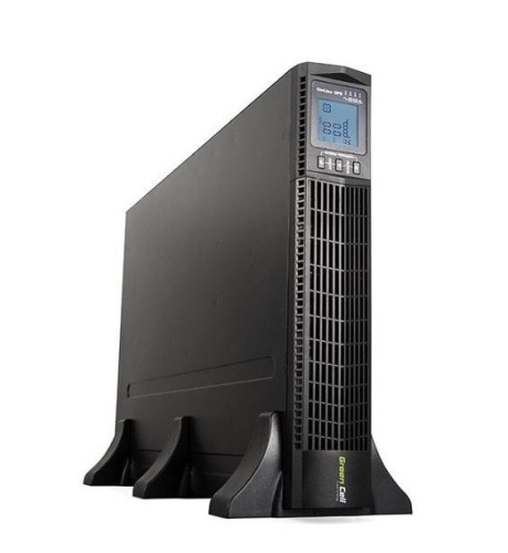 Green Cell Zasilacz UPS do szafy rack RTII 3000VA 2700W z wyświetlaczem LCD