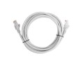 LANBERG Patchcord kat.6 3.0M UTP szary