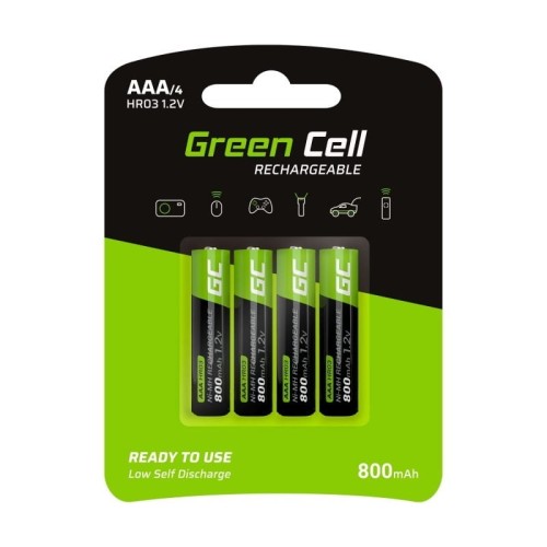 Green Cell Akumulator AAA 4x
