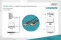 Digitus Kabel połączeniowy hybrydowy AOC DisplayPort 1.4 8K/60Hz UHD DP/DP M/M 20m Czarny