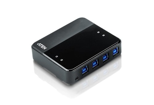 ATEN 4-portowe urządzenie USB 3.2 Gen1 do współdzielenia urządzeń peryferyjnych