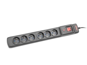 ARMAC Listwa przeciwprzepięciowa  M6 Multi 4.5m czarna (6 gniazd)