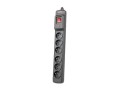 ARMAC Listwa przeciwprzepięciowa  M6 Multi 4.5m czarna (6 gniazd)