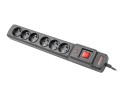 ARMAC Listwa przeciwprzepięciowa  M6 Multi 4.5m czarna (6 gniazd)