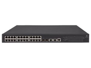 Hewlett Packard Enterprise Przełącznik 1950-24G-2SFP+-2XGT-PoE+ Switch JG962A - Limited Lifetime Warranty