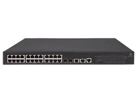 Hewlett Packard Enterprise Przełącznik 1950-24G-2SFP+-2XGT-PoE+ Switch JG962A - Limited Lifetime Warranty
