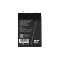 Green Cell Akumulator żelowy 6V 5Ah