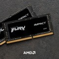 Kingston Pamięć DDR4 Fury Impact SODIMM 32GB(2*16GB)/3200 CL20