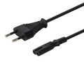 Elmak Kabel zasilający płaski ósemka SAVIO CL-100 2pin, 1,8m