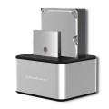 Qoltec Stacja dokująca dysków 2xHDD/SSD | 2.5"/3.5" SATA | USB 3.0 |    Klonowanie