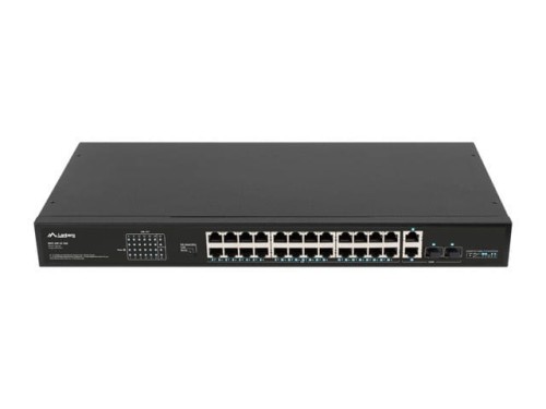 LANBERG Przełącznik Switch 24X 100MB POE+ RSFE-24P-2C-360