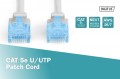 Digitus Patch cord U/UTP kat.5ePVC 7,0m Szary
