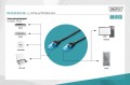 Digitus Patch cord RJ45/RJ45 U/UTP kat. 5e 1,0m AWG 26/7 PVC Czarny