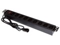ALANTEC Listwa zasilająca 19 9xC13 wtyk C14