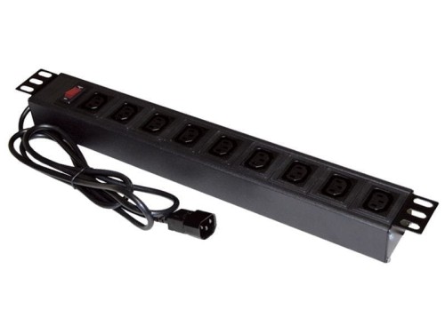 ALANTEC Listwa zasilająca 19 9xC13 wtyk C14