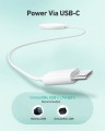 AUKEY LC-A1 White ładowarka bezprzewodowa MagSafe Qi 15W USB C
