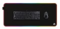AUKEY KM-P7 RGB XXL gamingowa podkładka pod mysz i klawiaturę | 900x400x4mm | wodoodporna | gumowany spód | aplikacja G-aim Control Center