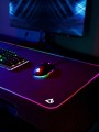 AUKEY KM-P7 RGB XXL gamingowa podkładka pod mysz i klawiaturę | 900x400x4mm | wodoodporna | gumowany spód | aplikacja G-aim Control Center