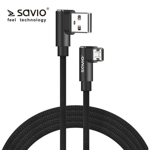 Elmak Kabel z dwustronnym złączem USB CL-162 SAVIO 2m
