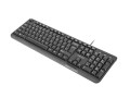 NATEC Klawiatura Trout Slim czarna USB