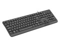 NATEC Klawiatura Trout Slim czarna USB