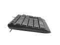 NATEC Klawiatura Trout Slim czarna USB