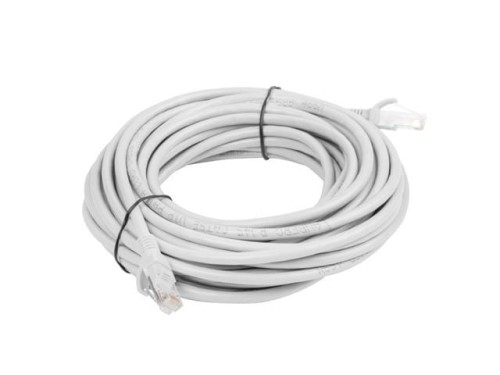 LANBERG PATCHCORD KAT.5E 10M SZARY FLUKE PASSED LANBERG