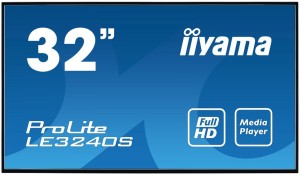 IIYAMA Monitor 32 LE3240S-B3 VA/FHD/HDMI/VGA/USB/RJ45/2X10W/16/7