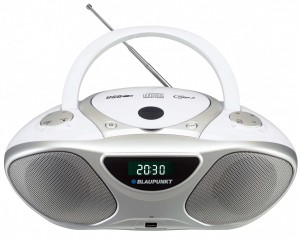 Blaupunkt Przenośny radioodtwarzacz BB14WH CD MP3 USB AUX FM PLL