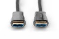 Digitus Kabel połączeniowy hybrydowy AOC HDMI 2.0 Premium HighSpeed 4K/60Hz UHD HDMI A/HDMI A M/M 10m Czarny