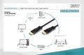 Digitus Kabel połączeniowy hybrydowy AOC HDMI 2.0 Premium HighSpeed 4K/60Hz UHD HDMI A/HDMI A M/M 10m Czarny