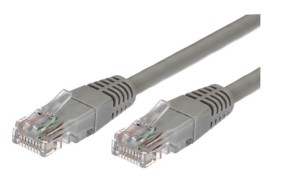 TB Kabel Patchcord miedziany kat.6 RJ45 UTP 2m. czarny  - paczka 10 sztuk