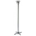 Techly Ramię do projektora 110 -190cm sufitowe, 15kg, srebrne