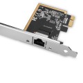 AXAGON Karta sieciowa PCIe PCEE-GRF, 1x Gigabit Ethernet port RJ-45 Realtek LP