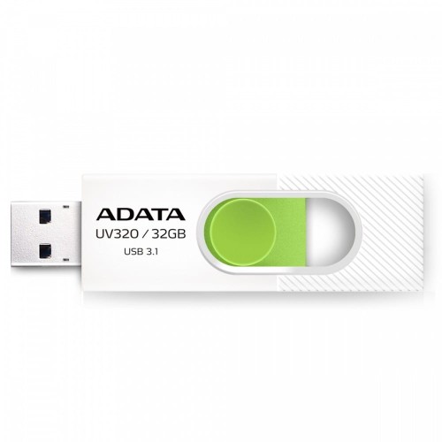 Adata Pendrive UV320 32GB USB 3.2 Gen1 Biało-zielony