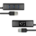 AXAGON HUB 4-portowy HUE-S2BP USB 3.2 Gen 1 charging hub 1.2m   kabel, AC adapter