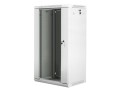 Lanberg Szafa instalacyjna wisząca 19'' 22U 600X450mm szara (drzwi       szklane)