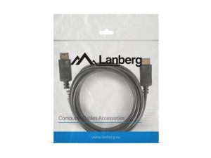 Lanberg Kabel DisplayPort M/M 4K 3M czarny