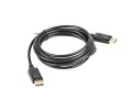 LANBERG Kabel DisplayPort M/M 4K 3M czarny