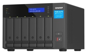 QNAP Serwer NAS TVS-h674-i5-32G 6x0HDD Intel i5-12400 32GB SODIMM DDR4