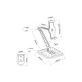 Techly Ramię biurkowe/ścienne do Tabletu i iPad 4,7-12cali regulowane  czarne
