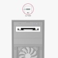 AXAGON RHD-125S Ramka metalowa do montażu 1x 2.5" HDD w pozycji 3.5", szary