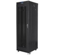 Lanberg Szafa stojąca Rack 19'' 42U 600x1000mm czarna
