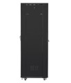 Lanberg Szafa stojąca Rack 19'' 42U 600x1000mm czarna
